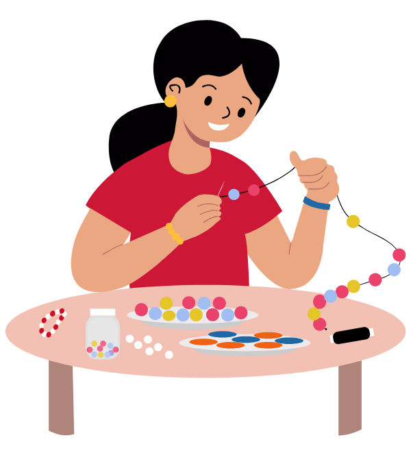 Terracotta jewellery workshop
